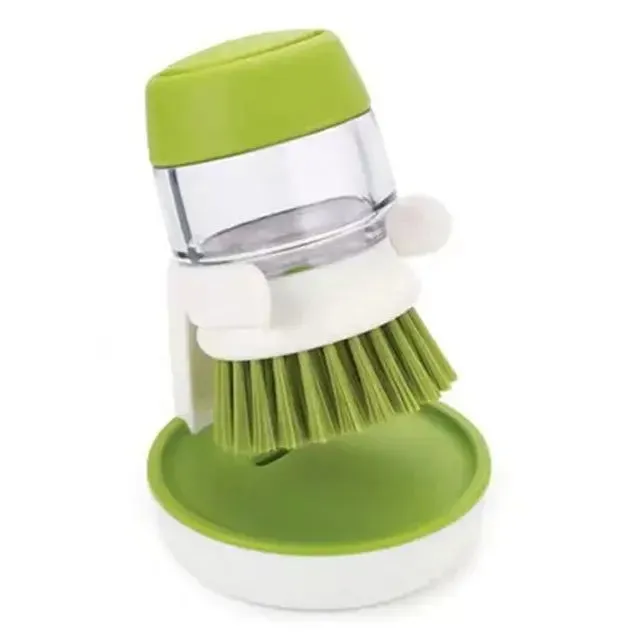 Dishwashing Brush with Soap Dispenser