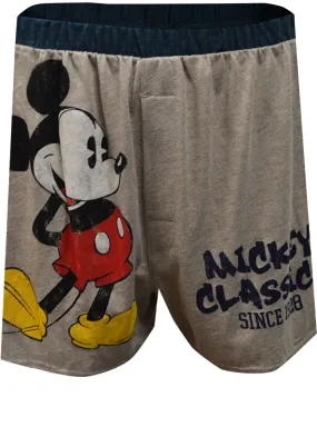 Disney's Mickey Mouse Since 1928 Cotton Boxer Shorts