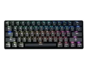 DK61 Mechanical keyboard Wireless   WIRE BLACK (BLUE SWITCH)