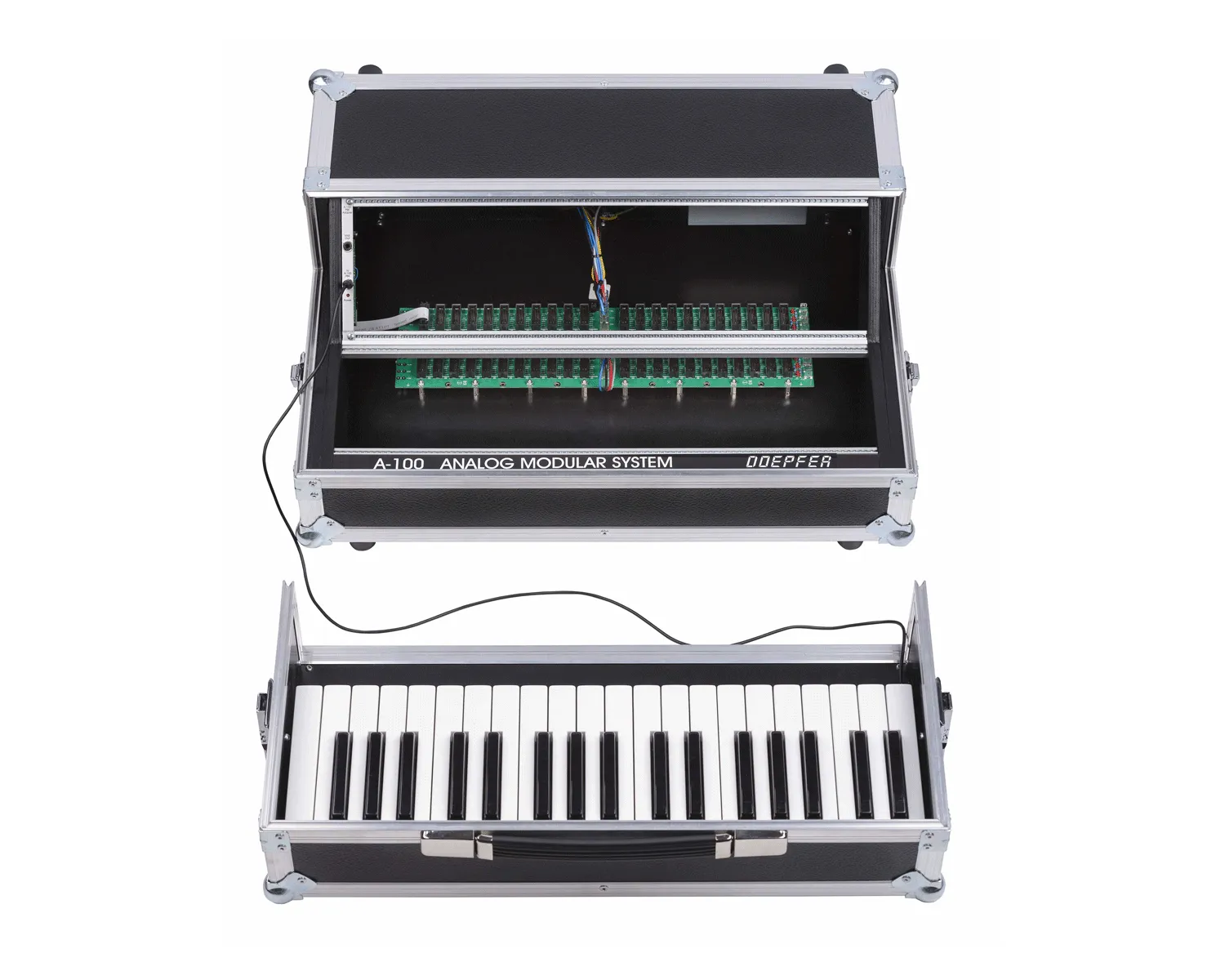 Doepfer A-100PBK Case with Integrated 3-Octave Keyboard