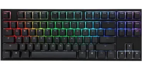 Ducky One 2 Tkl Gaming Keyboard, Mx-Speed-Silver, Rgb Led - Black, Ch-Layout