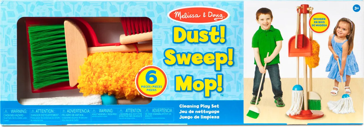 Dust! Sweep! Mop!