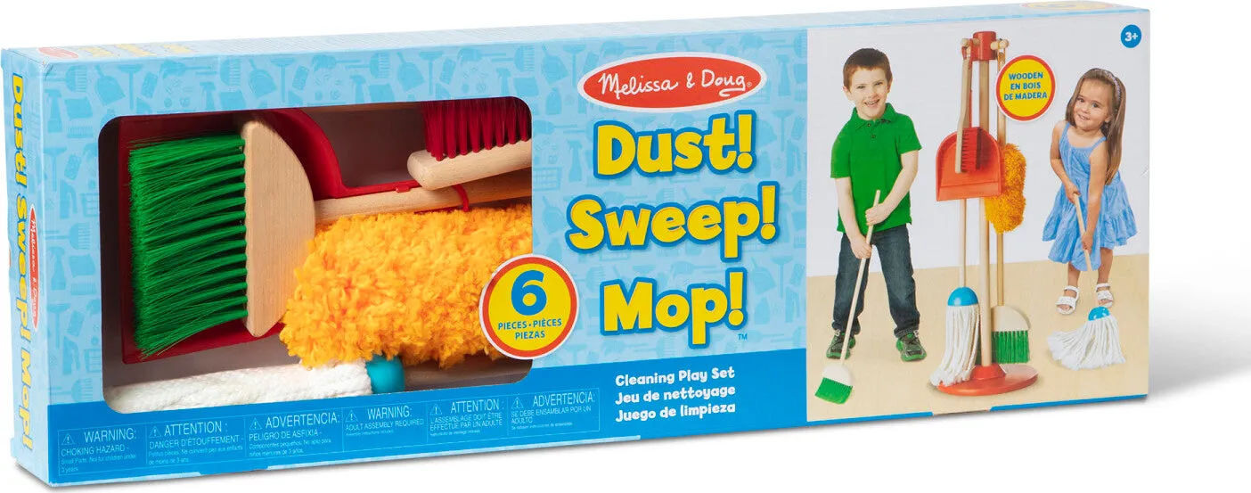 Dust! Sweep! Mop!