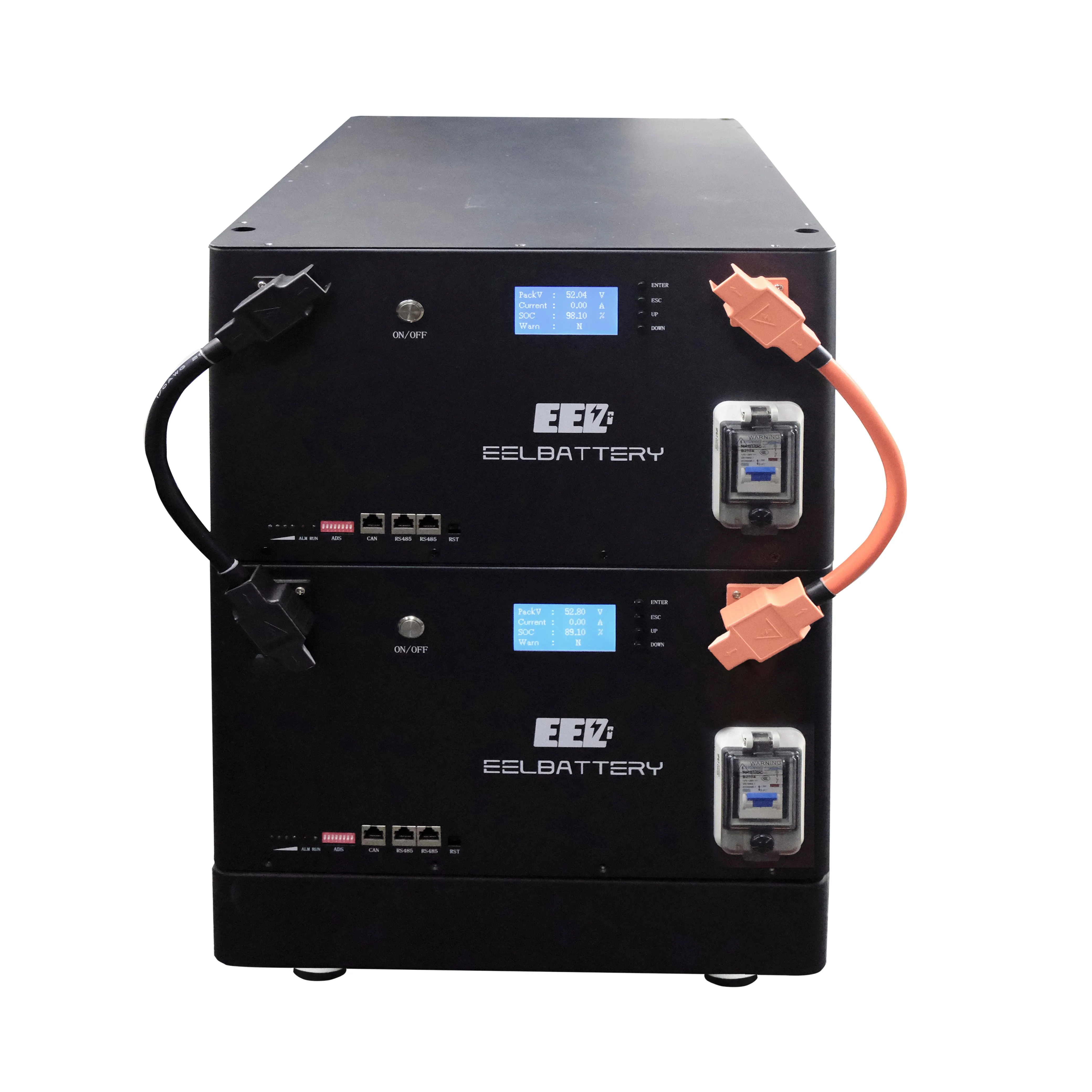 EEL 48V Battery Box V4 Kit with Bluetooth BMS 15Kwh Energy Storage Stackable Type EU Shipping