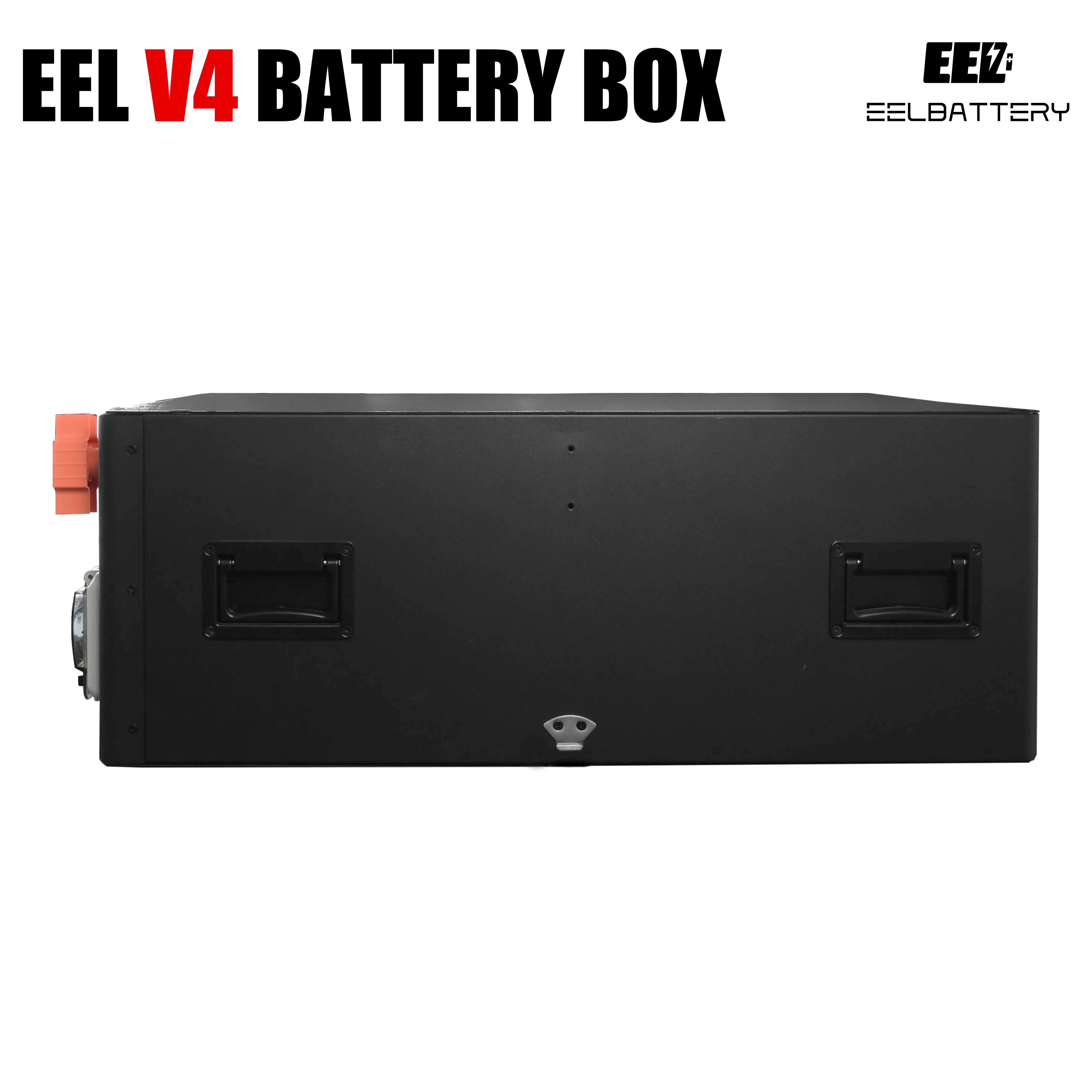 EEL 48V Battery Box V4 Kit with Bluetooth BMS 15Kwh Energy Storage Stackable Type EU Shipping