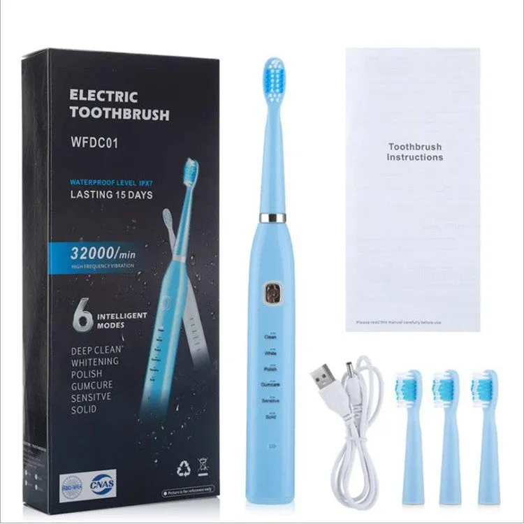 Electric Toothbrush USB Charging Vibration Household Couple Toothbrush Electric Toothbrush In Stock Wholesale