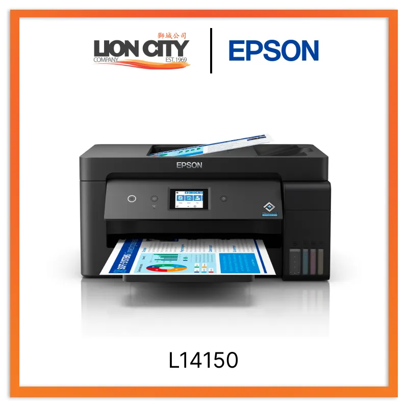 Epson EcoTank L14150 A4  Wi-Fi Duplex Wide-Format All-in-One Ink Tank Printer ***Pre Order***