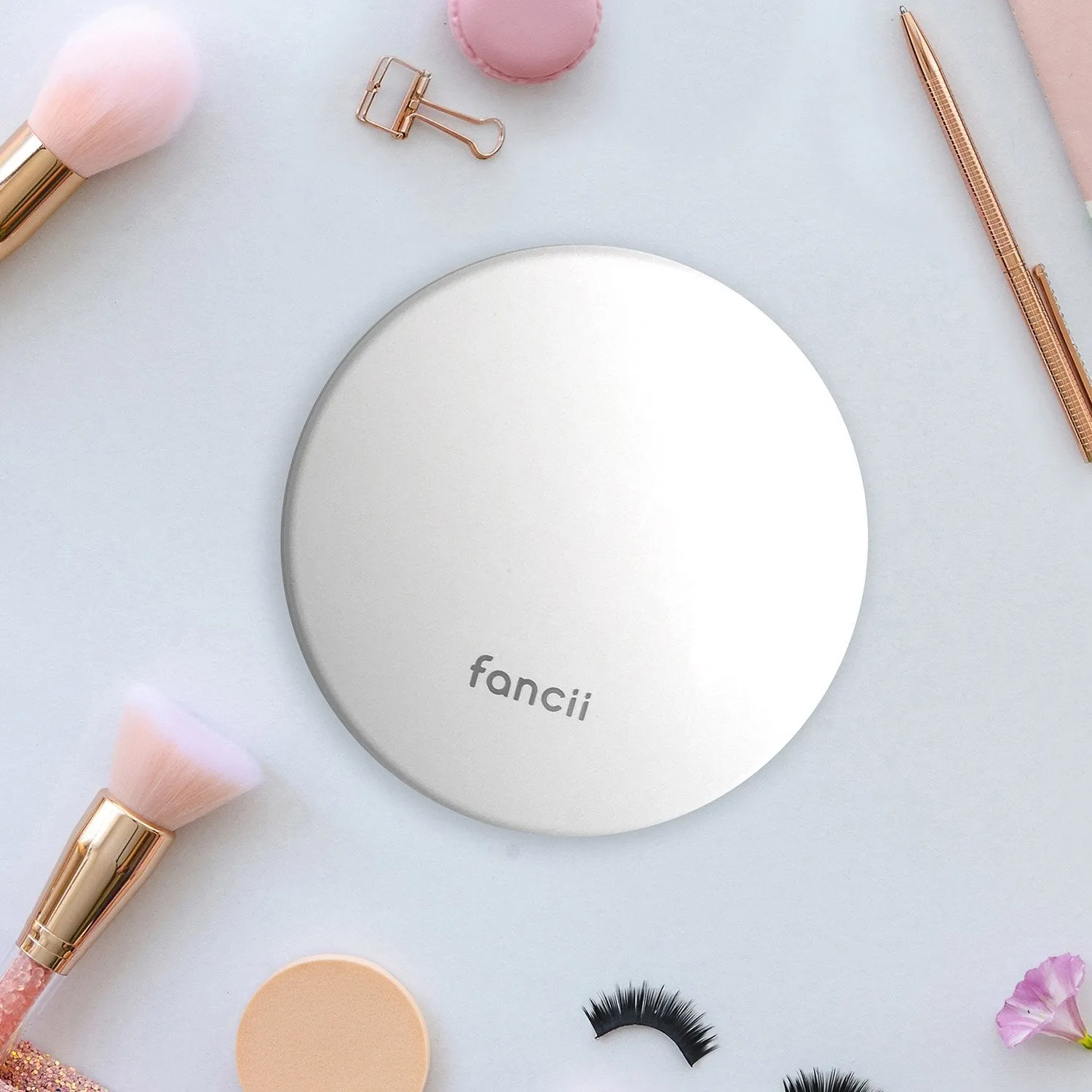 Fancii Lumi 5" Compact Mirror with LED Lights