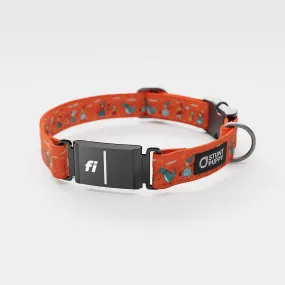 Fi GPS Included Jill Kittock Gnomes Everyday Collar (6 month subscription)