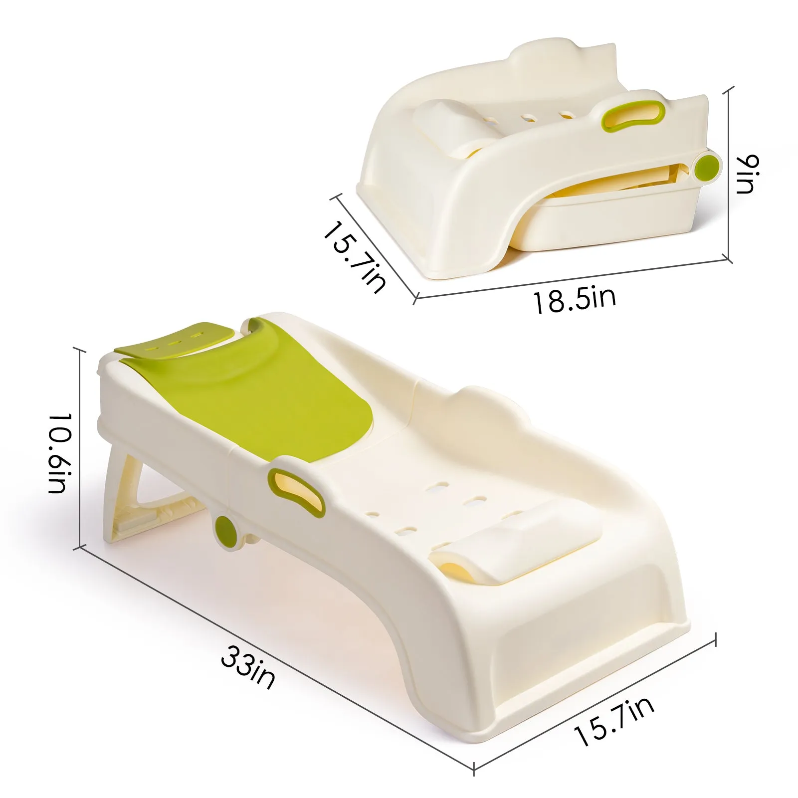 Foldable Toddler Shampoo Chair