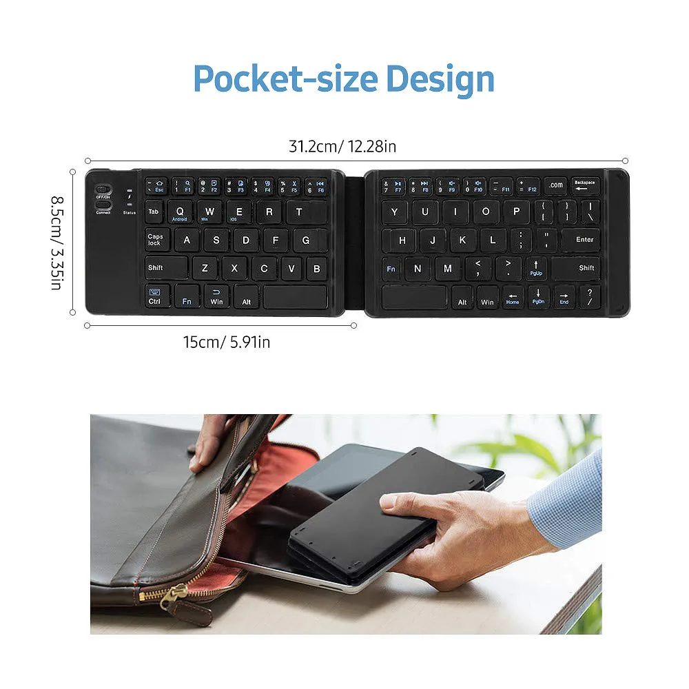 Folding Pocket-size BT Keyboard