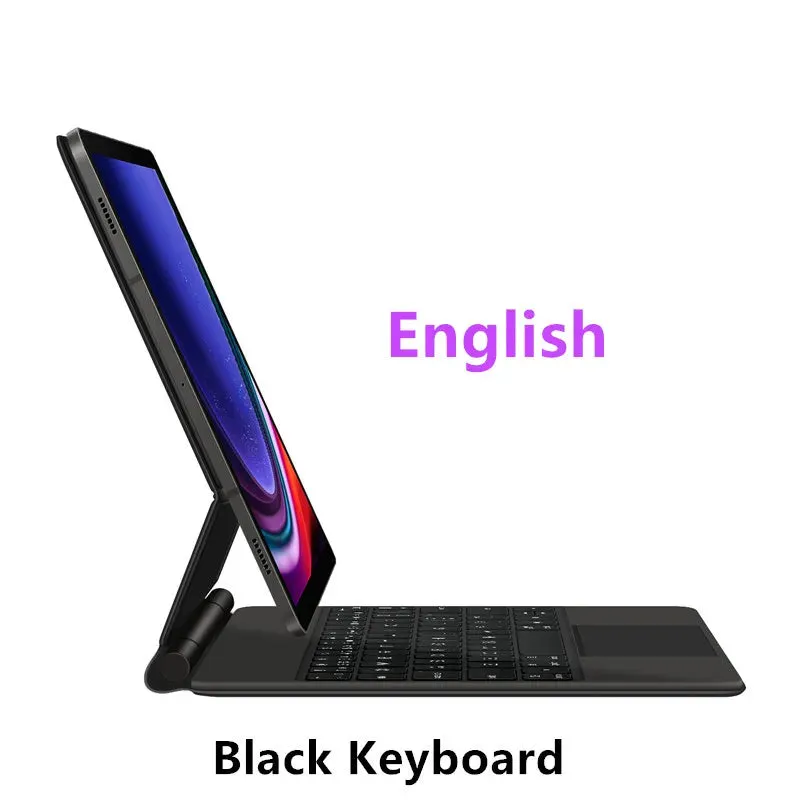 Folio Magic Keyboard for Samsung Galaxy Tab S7 S8 S9 11 inch for Tab S9 FE 10.9"Tablet Case Smart Floating Design Keyboard Cover