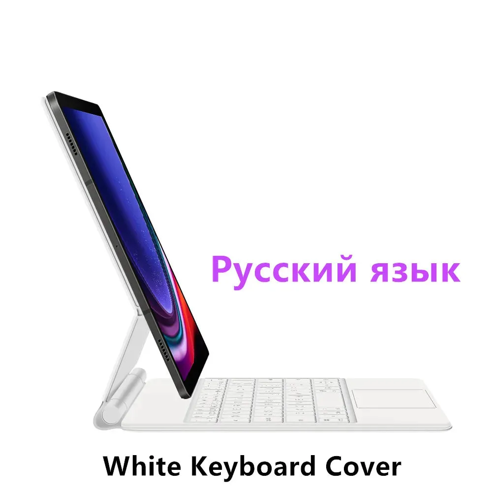 Folio Magic Keyboard for Samsung Galaxy Tab S7 S8 S9 11 inch for Tab S9 FE 10.9"Tablet Case Smart Floating Design Keyboard Cover