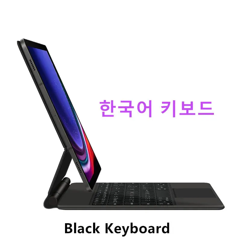 Folio Magic Keyboard for Samsung Galaxy Tab S7 S8 S9 11 inch for Tab S9 FE 10.9"Tablet Case Smart Floating Design Keyboard Cover