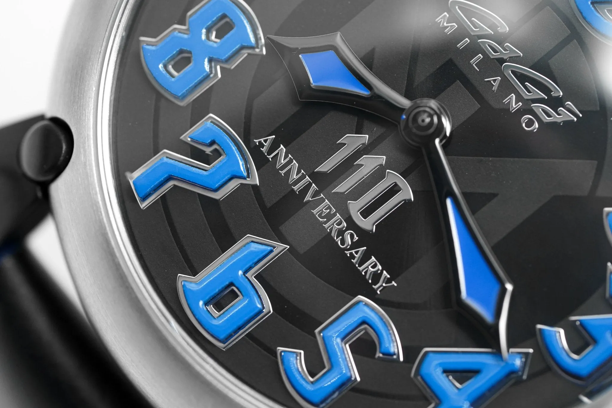 GaGà Milano Manuale 46 110 Anniversary Watch Inter Milan Limited Edition 6010.11