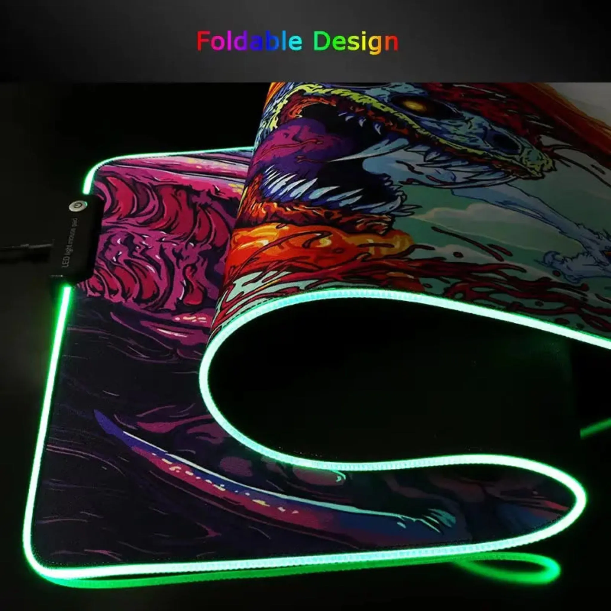 Gaming Mouse Pad - RGB Galaxy XL & L LED Desk Mat