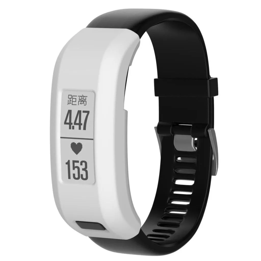 Garmin Vivosmart HR anti-dust soft silicone protective case - White