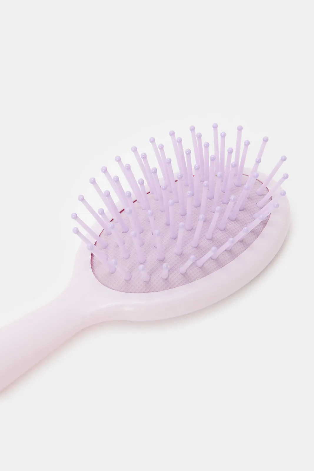 Girls Purple Embellished Hair Brush