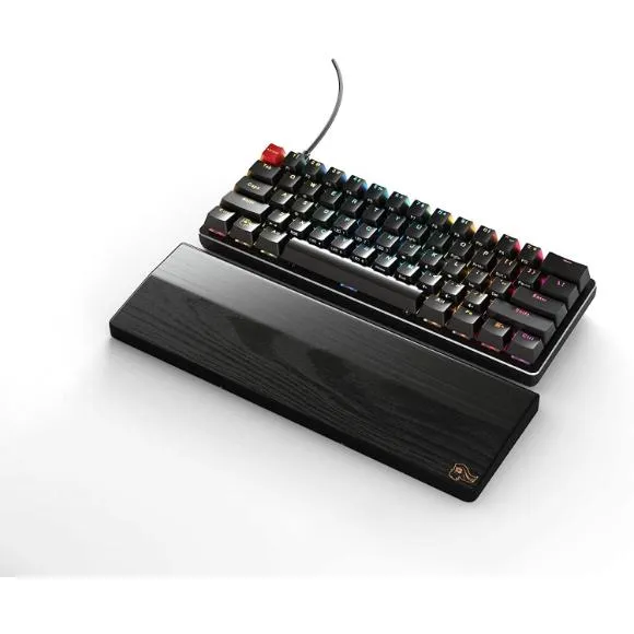 Glorious GMMK Modular Mechanical Gaming Keyboard - 60%, GMMK-Compact-BRN, Black