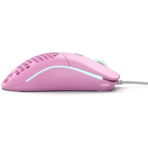 Glorious Model O-Minus Wired Gaming Mouse - Matte Pink