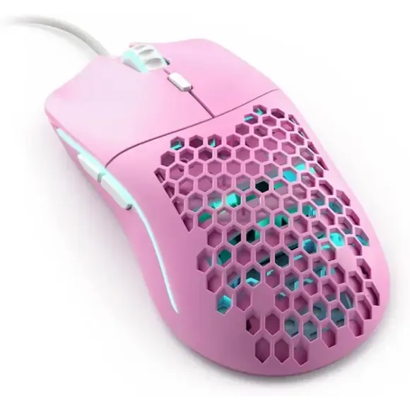 Glorious Model O-Minus Wired Gaming Mouse - Matte Pink