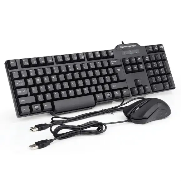 GOFREETECH GFT-S003 Wired Keyboard and Mouse Combo Set