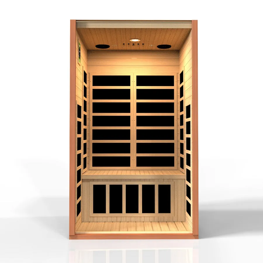 Golden Designs Avila 1-2 Person Low EMF FAR Infrared Sauna