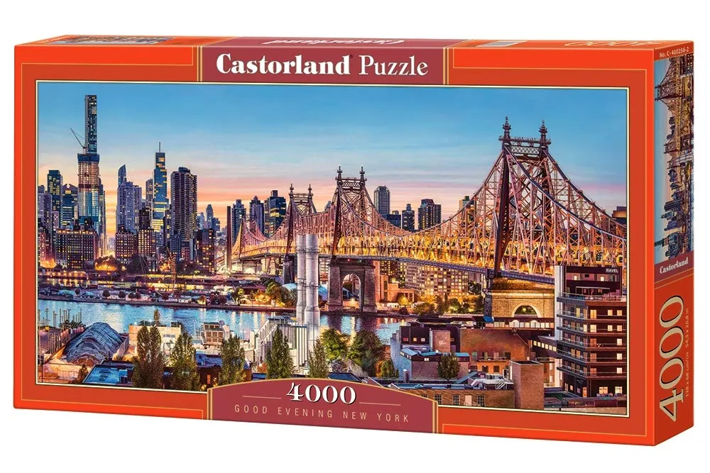 Good Evening New York, 4000 Pc Jigsaw Puzzle by Castorland