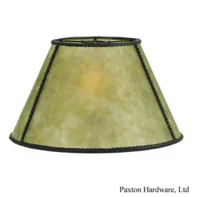 Green Mica Bridge Lampshades