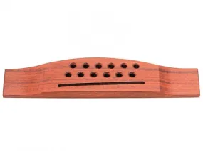 Grover 3378 Rosewood 12-String Acoustic Guitar Bridge