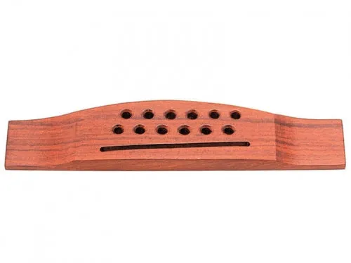 Grover 3378 Rosewood 12-String Acoustic Guitar Bridge