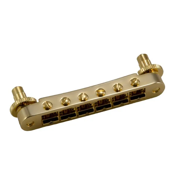 Grover GR520G Tune-O-Matic Style Guitar Bridge - Gold