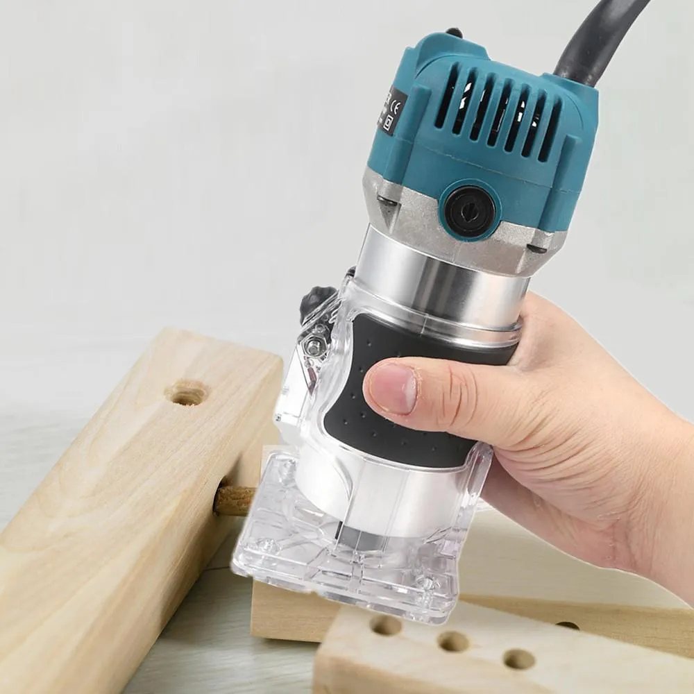 Handheld Wood Router Trimmer Tool