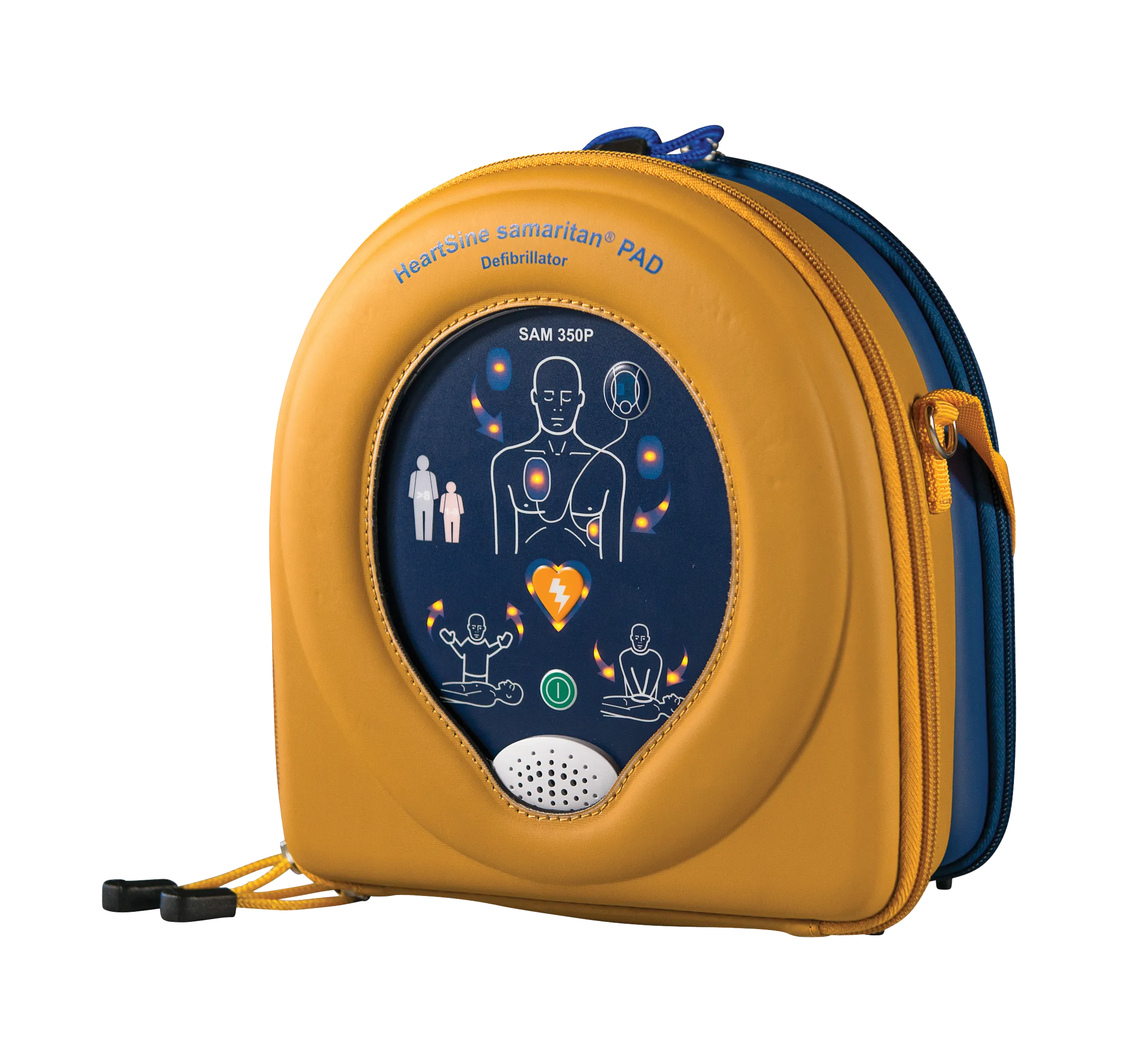 HeartSine 350P Semi-Automatic Defibrillator (AED) with Case