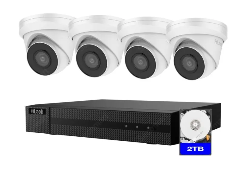 Hilook 4K Security Camera System, 4-Camera