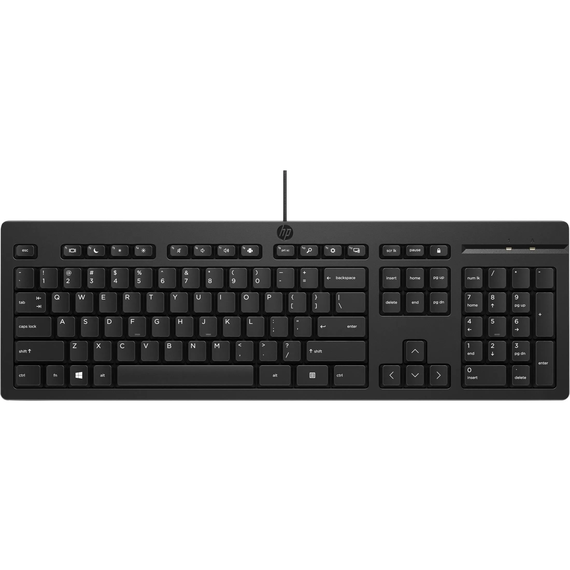 HP 125 USB Wired Keyboard 266C9A6