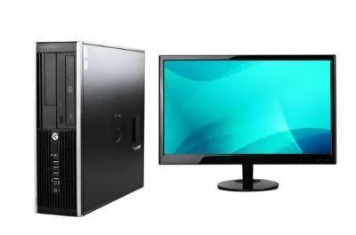 HP Compaq Elite 8300 Ultra Slim DESKTOP- 8GB - 500GB HDD - Intel i5 Processor - Win 10 Pro - WiFi - 22" monitor - Keyboard & Mouse - BLK - REFURBISHED