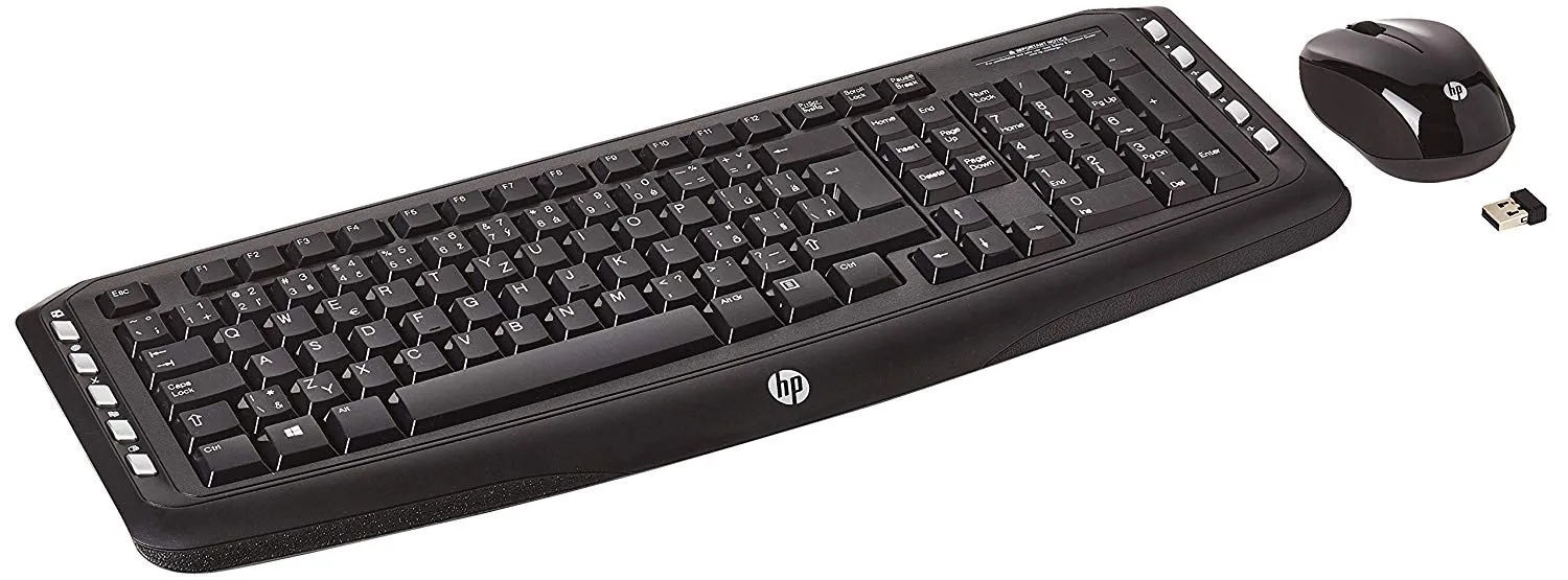 Hp Multimedia Wireless Keyboard Mouse Combo