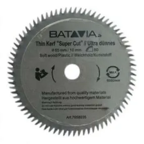 HSS saw blade Ø 85 mm. 60 Teeth - 2 pieces - MAXX SAW & XXL SPEED SAW