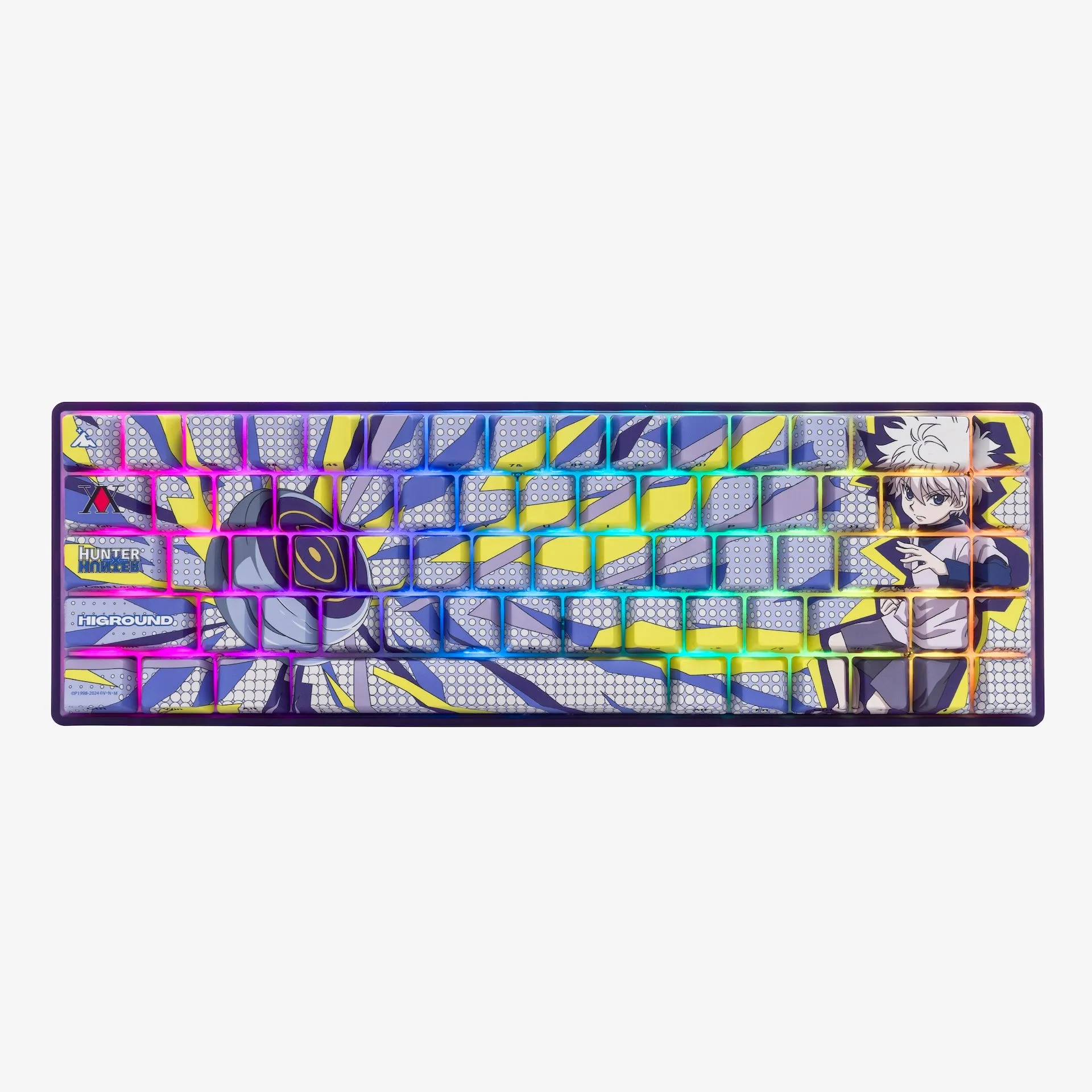 HxH x HG Basecamp 65  Keyboard - Killua