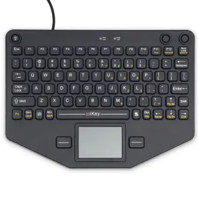 iKey Compact Mobile Keyboard with Touchpad