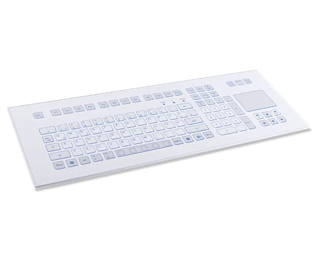 InduKey TKS-105c-TOUCH-MODUL Keyboard with Integrated Touchpad