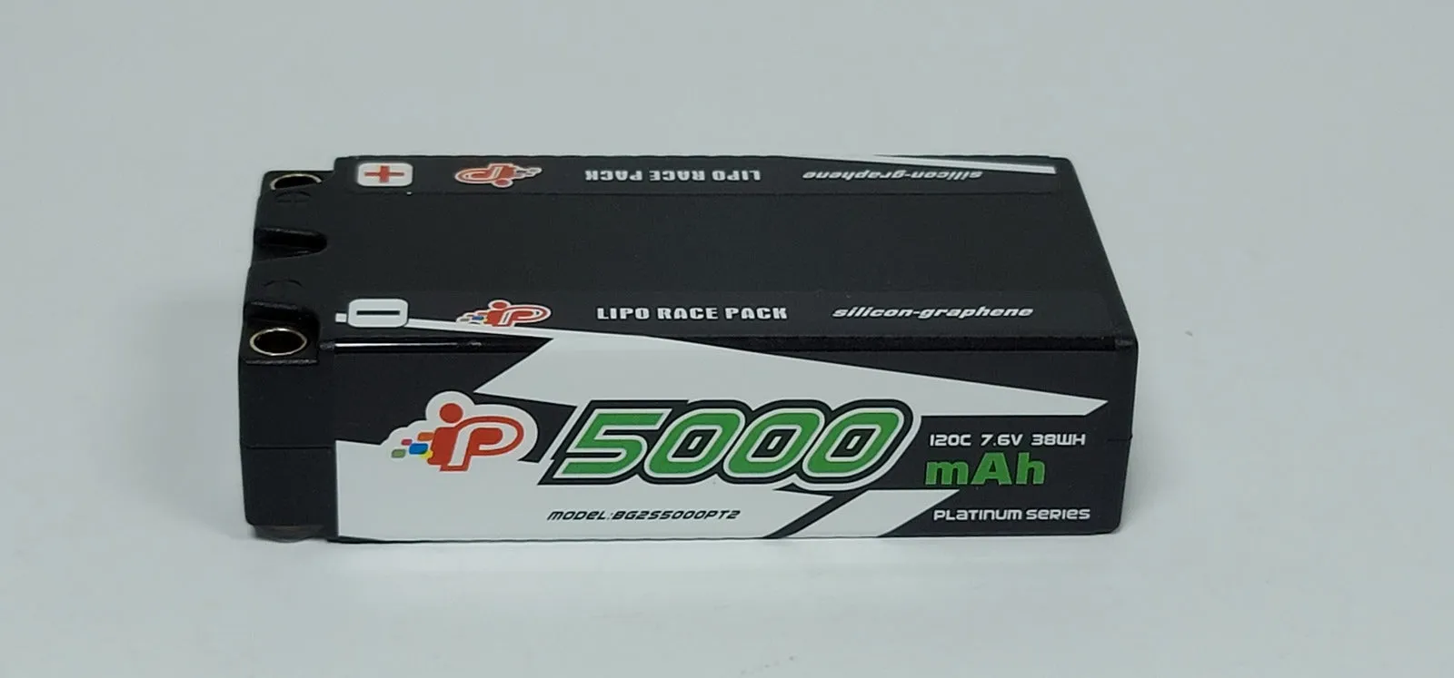 INTELLECT 5000 MAH 7.6V 120C PLATINUM SERIES LIPO BATTERY - SHORTY