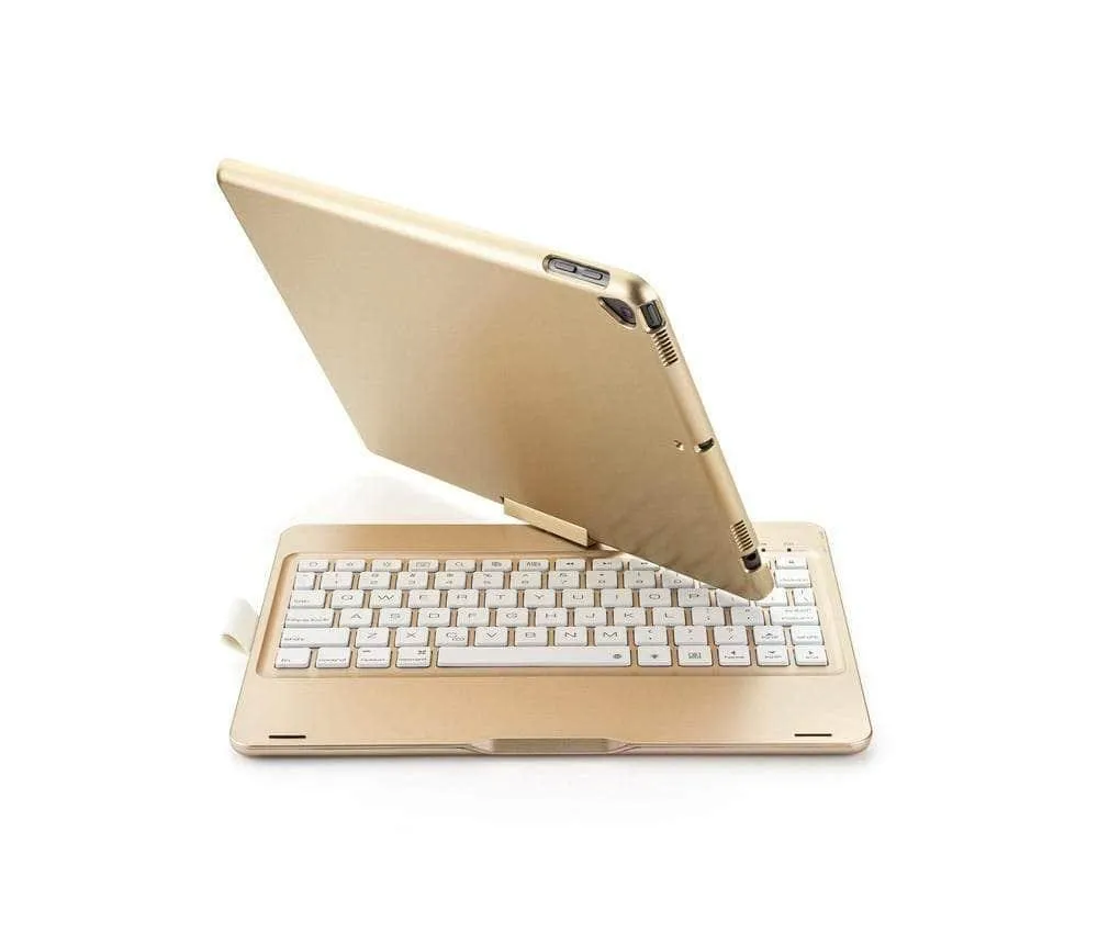 iPad 10.2 2019/2020 (iPad 7/8) Backlit 360 Degree Swivel Rotating Clamshell Keyboard Case