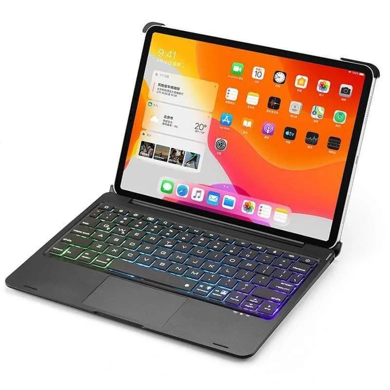 iPad 11 2021 Touchpad Backlit Wireless Bluetooth Keyboard Case