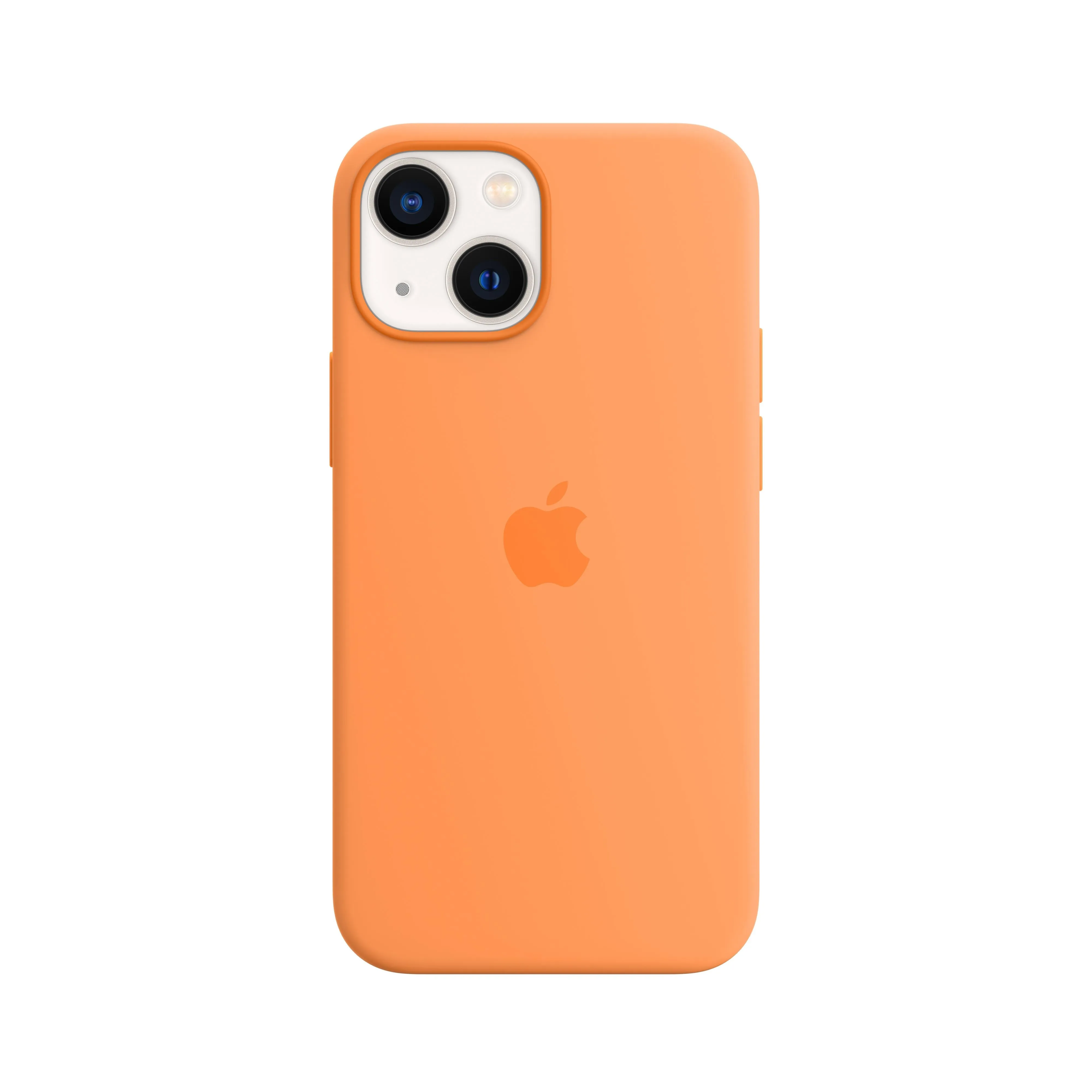 iPhone 13 mini Silicone Case with MagSafe - Marigold