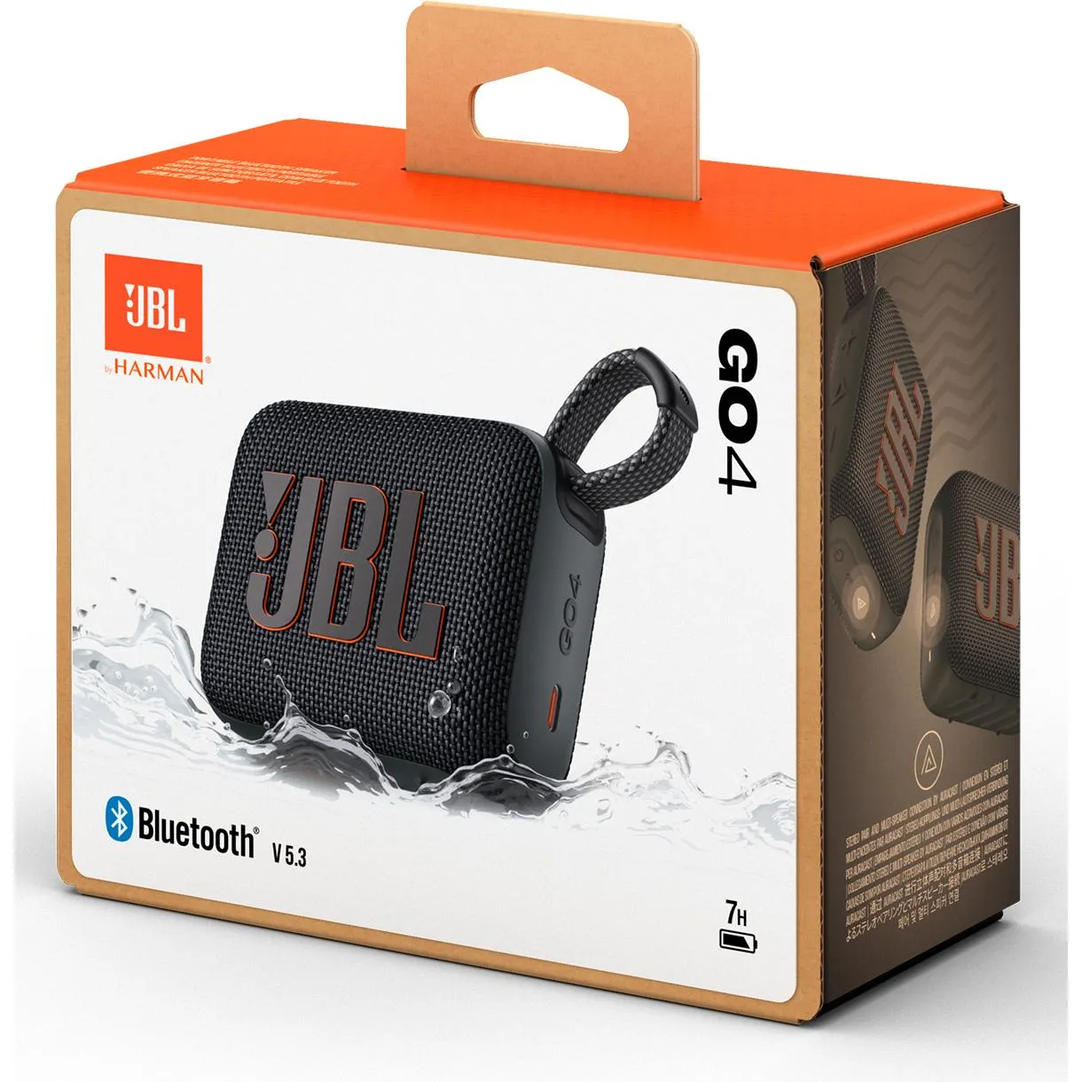 JBL Bluetooth Portable Speaker GO4BLKAM