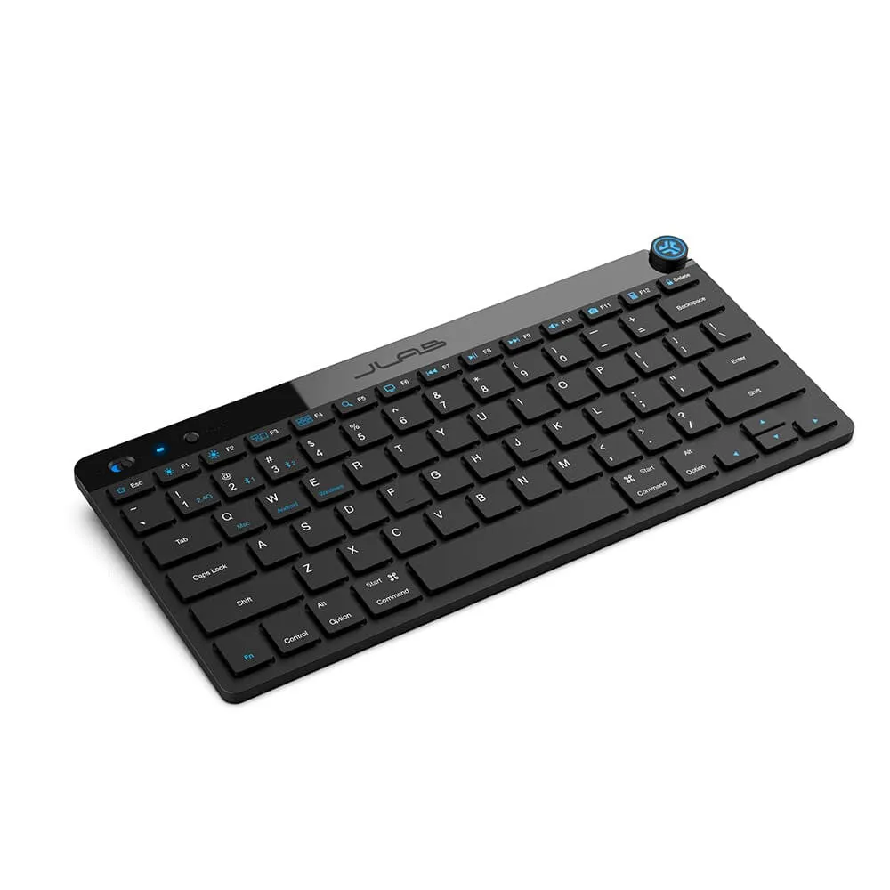 JLab GO keyboard Universal Bluetooth QWERTY English Black