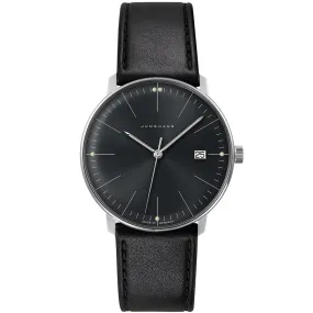 Junghans Max Bill Quartz Men's Black Watch 41/4465.02