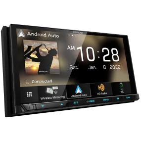 Kenwood DMX958XR Multimedia Car Stereo Receiver Wireless Apple CarPlay and Android Auto